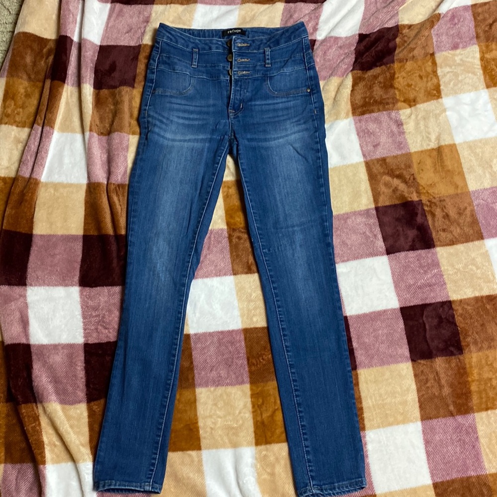 👖High Waisted Skinny Jeans